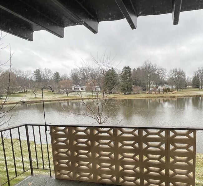 Balcony with water views - The Edgewater - 55+ Community