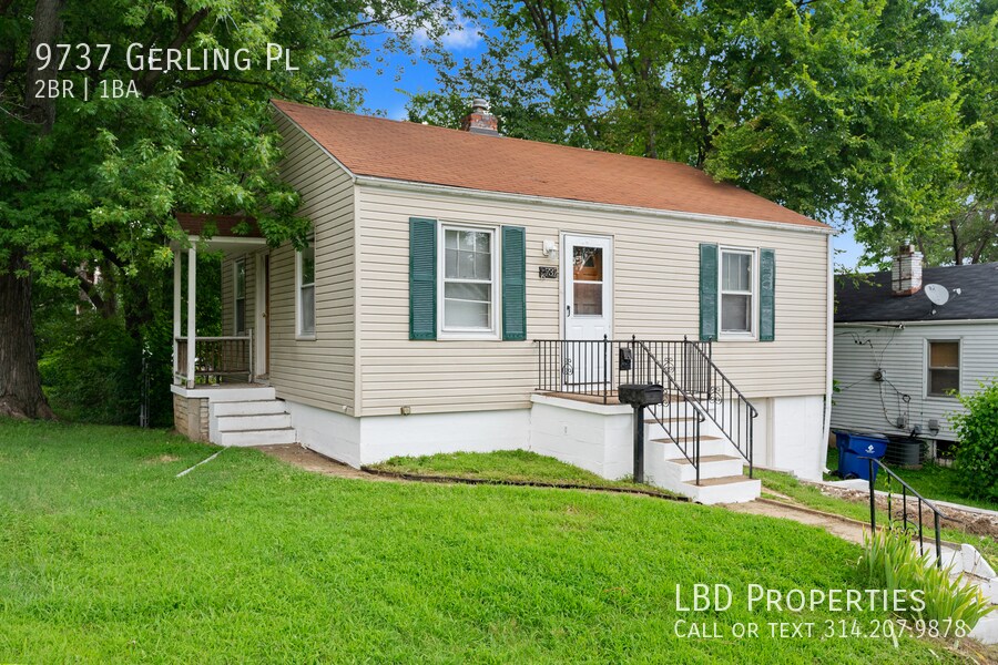 Charming 2 bedroom house! House Rental in Breckenridge Hills, MO