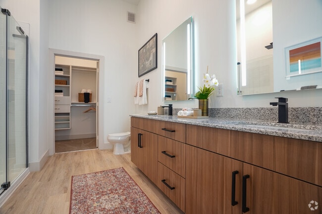 Bathroom with Double Vanity - The Henry