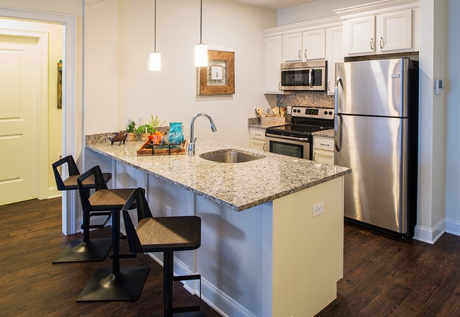 Custom Kitchens - 14 Hudson Apartments