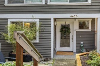 Front door - 4433C 44th Ave SW