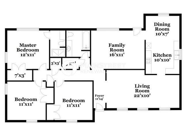 Building Photo - 3 Bedroom Pet-Friendly Home in Center Poin...