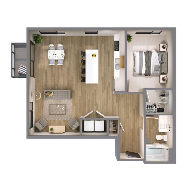 Interior Photo - Lyv at Uptown & Main
