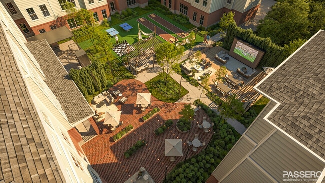 Vista aérea del patio - Mazza Grandmarc