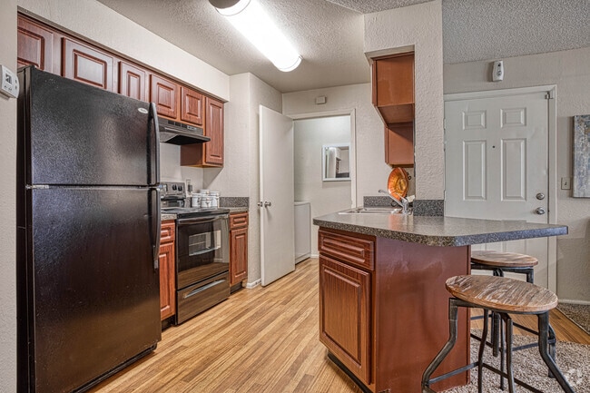 1BR, 1BA - 608 SF - Timberlake