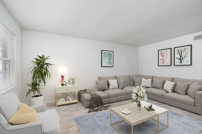 Living Room - Ashley Woods Apartments