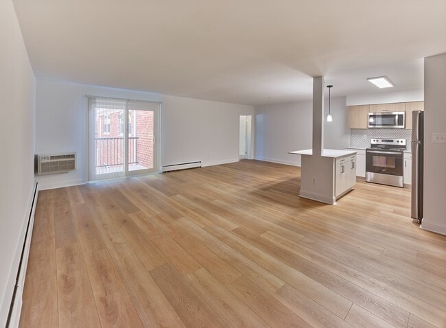Plank flooring in the Living Area - Aberwyck