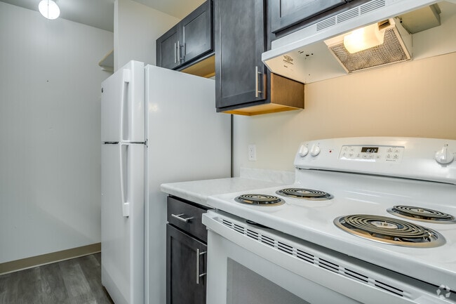 2BR, 2BA - 936SF - Kitchen - Springdale Apartments