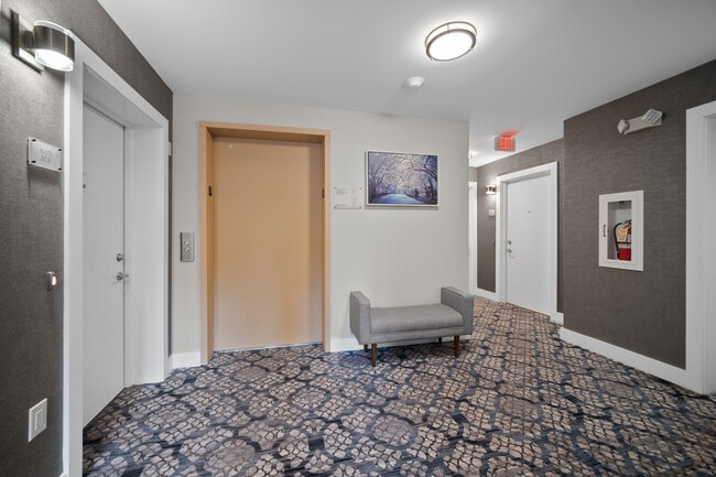 Elevator in Hallway - 50 Six Calvert