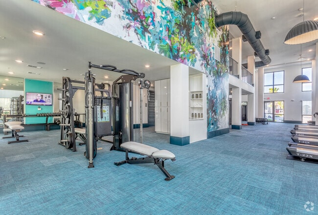 Fitness Center - Botanic Waterside Apartments at Lakewood Ranch