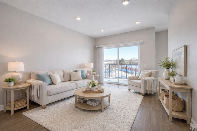 Opal Living Room Furnished - The Jade on Tremont