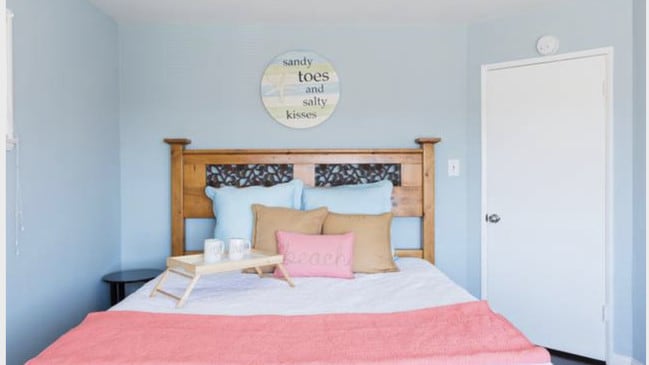 King bed fits in Master w/ocean views. - 1142 Manhattan Ave