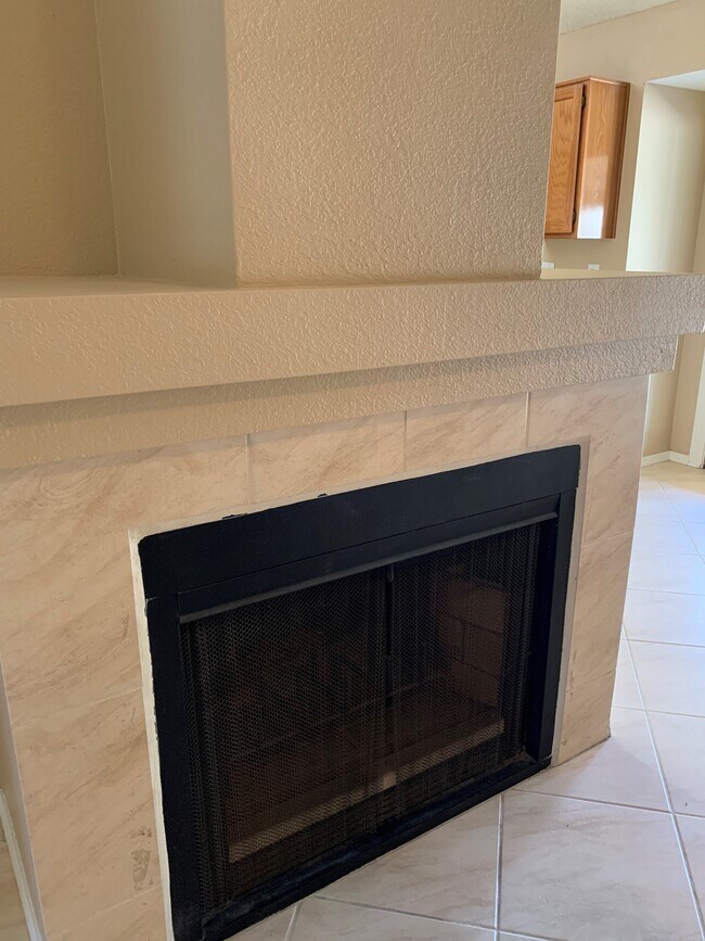 Fireplace in Family Room - 3514 E Tonto Ln