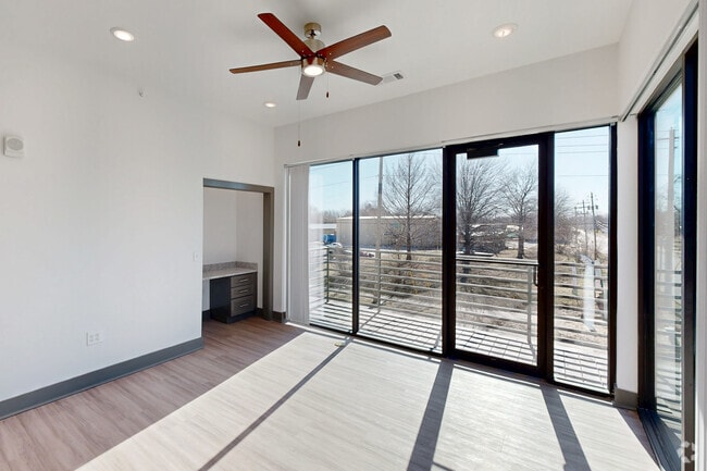 2BR, 2BA - 1,054SF - Living Room - Big Emma
