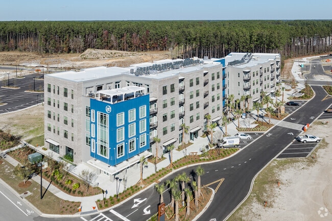 Aerial - Lofts Downtown Nexton