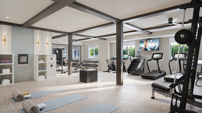 Fitness Room - Rye Apartments