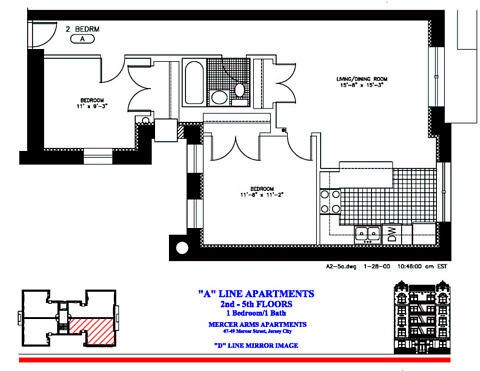 87 Mercer Street Ph New York Ny 10012 Sales Floorplans Property Records Realtyhop