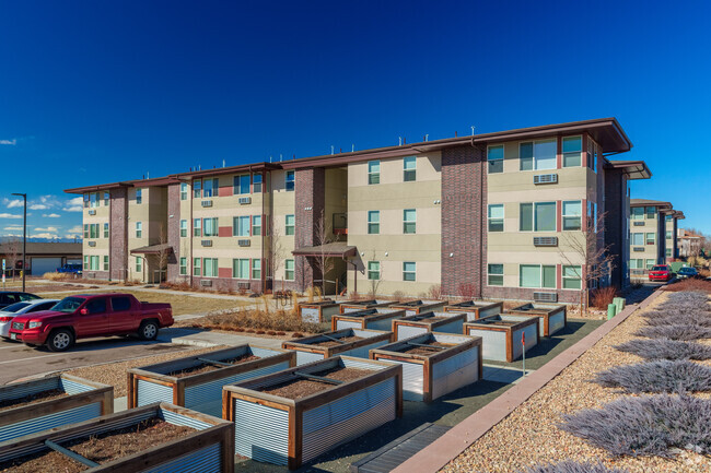 Garden Area - Range View Apartments