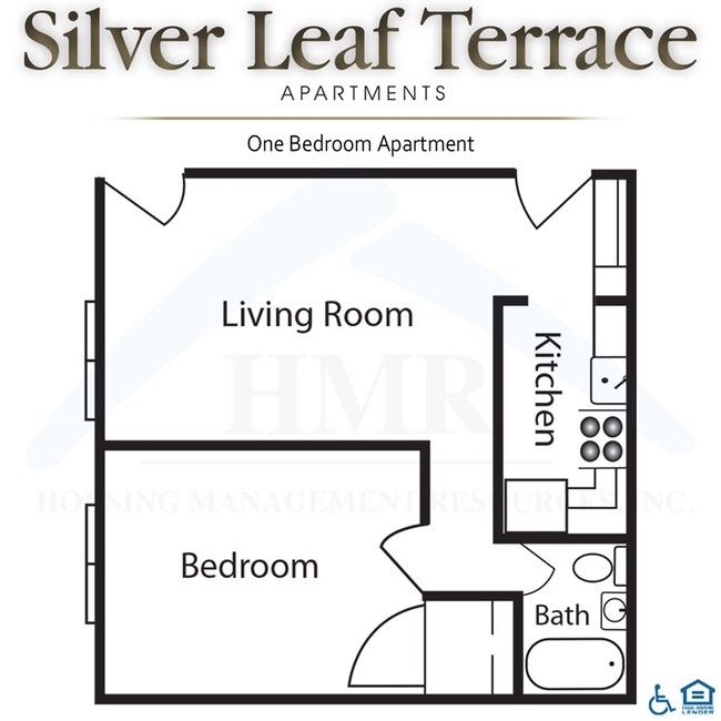 1HAB/1BA - Silver Leaf Terrace