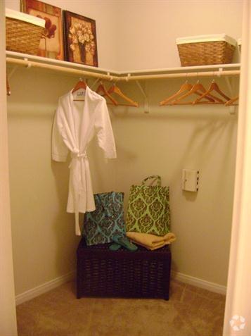 Closet - Riviera Apartments