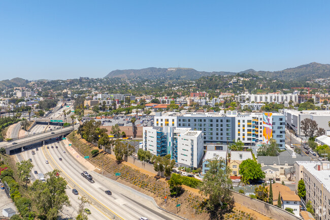Aerial Context - PATH Villas Hollywood