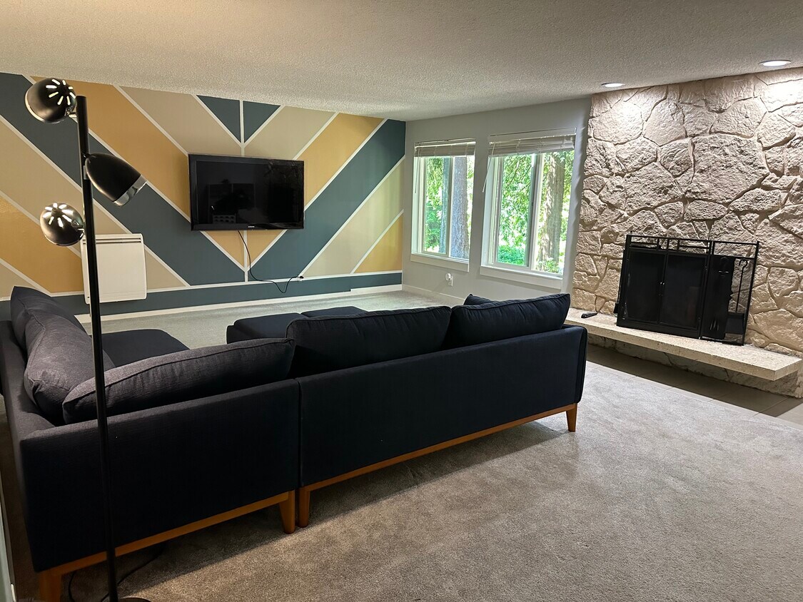 Open & Spacious Living Room with new Sofa - 18101 76th Ave W