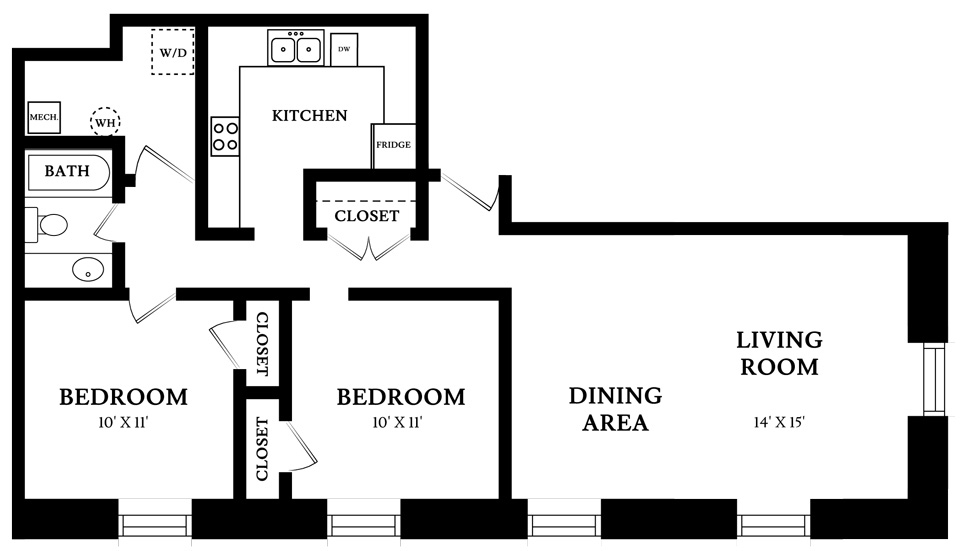 Apartamento B1 - Shockoe Center