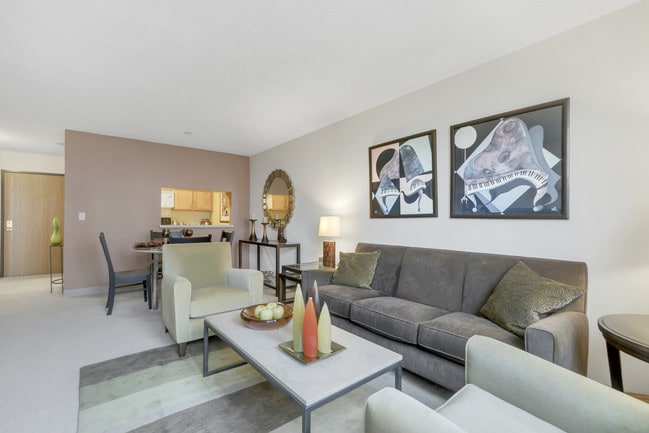 1BR Living Room - Yankee Hill