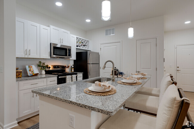 2BR, 2BA - 1,168SF - Kitchen - Exchange At Wildlight