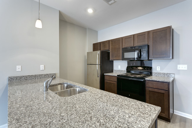 Spacious kitchen - Chestnut Flats