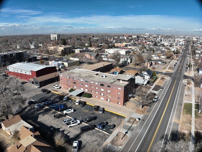 Exterior 3D - Knight Apartments in Downtown Greeley