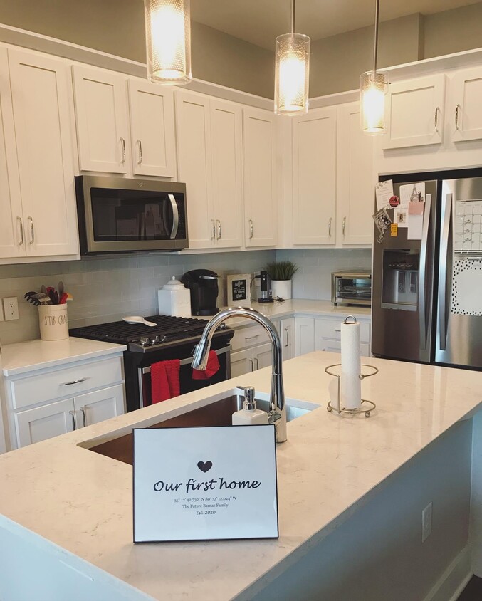 Large white kitchen with quartz countertops - 2401 Euclid Ave