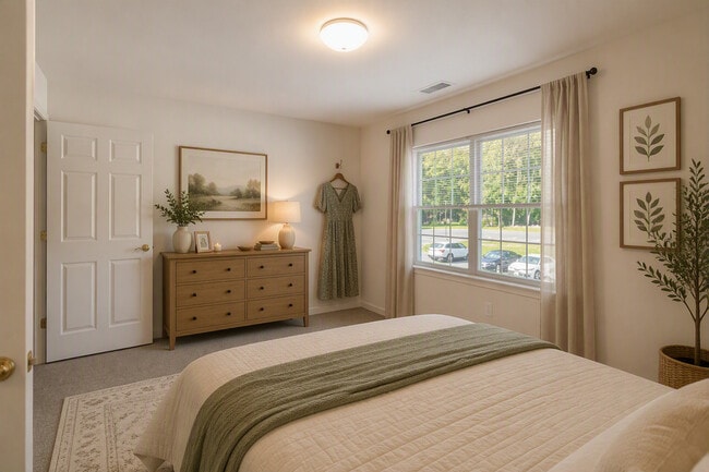 Bedroom - Slatewood Apartments