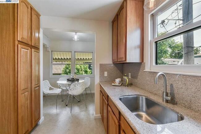 Updated kitchen with lots of natural light. - 1562 Lincoln Ave