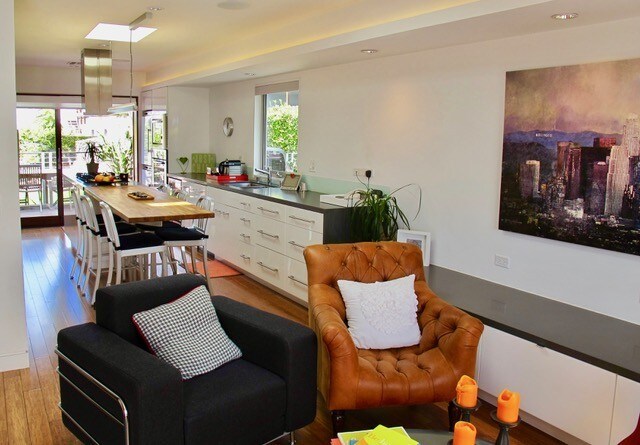 dining-living area - 1909 Graham Ave