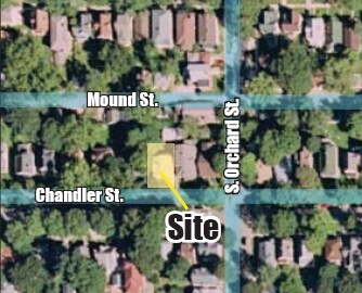 Aerial Photo - 1312 Chandler St