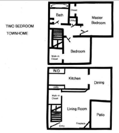 2HAB/1BA - Millstone Lakes Apartments