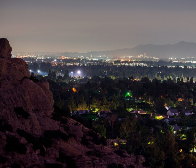 Evening in the San Fernando Valley