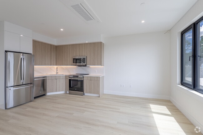 1 dormitorio, 1 baño + estudio - 760 pies cuadrados - Cocina/sala de estar - Unidad 307 - Parc West