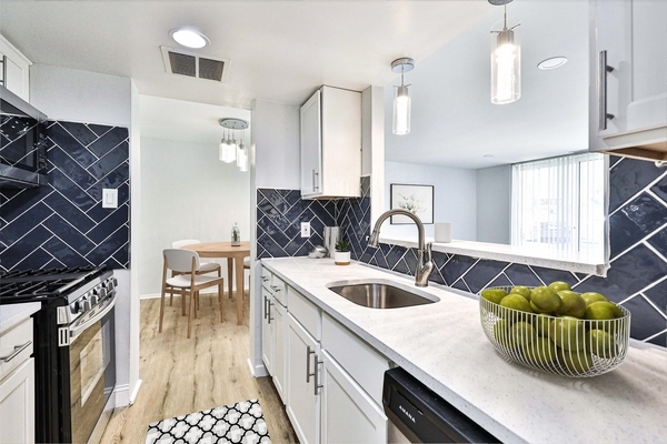 Deluxe Kitchen - West River Apartments