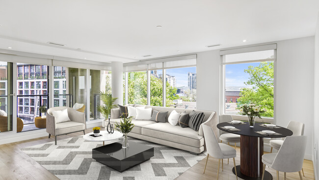 Living Room Option - The Doyle Residences