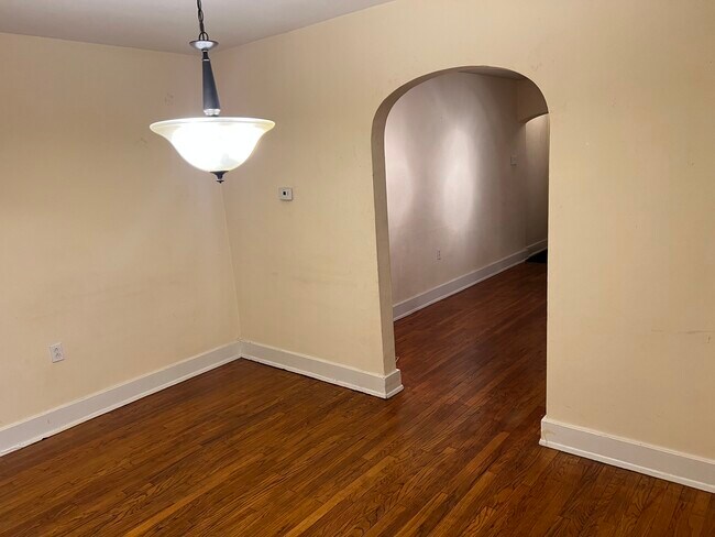 Dining room in the living room - 517 S Braddock Ave