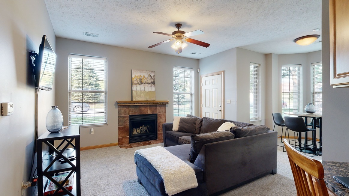 You'll love our large windows that fill your home with natural light. - Stone Creek Villas