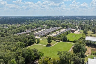 Private community Park with running track - Aspen Forest Apartment Homes