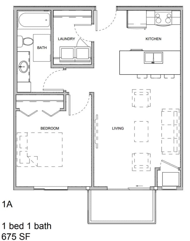Floorplan - Northern Point Apartments