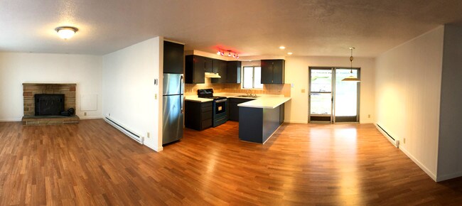 Plano de planta abierto con sala de estar, la cocina - 2863 Maranta St