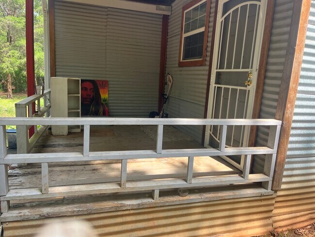 Rear porch - 10557 County Road 165 N