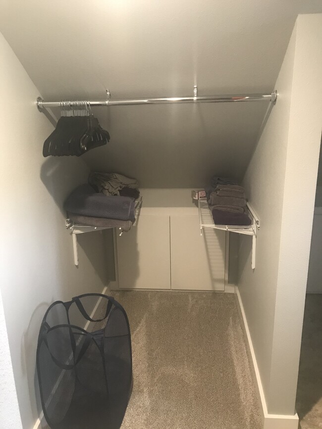 Large walk in closet attached to half bath - 2102 S 8th St