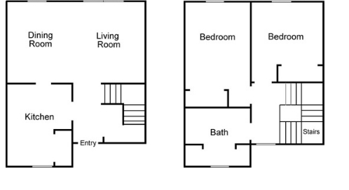 2BR/1BA - Creekside Apartments