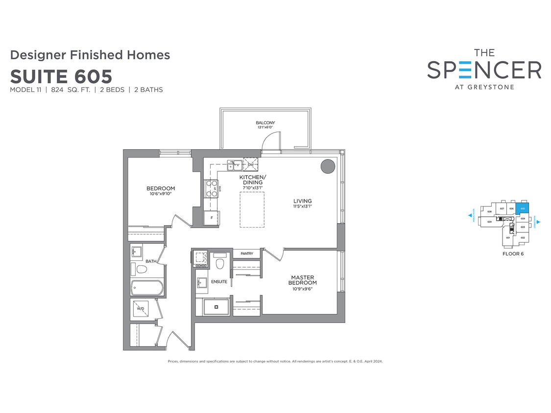 Primary Photo - Suite 605 - The Spencer At Greystone